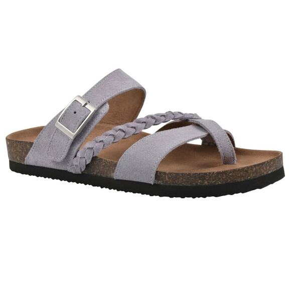 Mountain Sole Women's Lavender Leather Sandals Size 7 - Picture 2 of 5